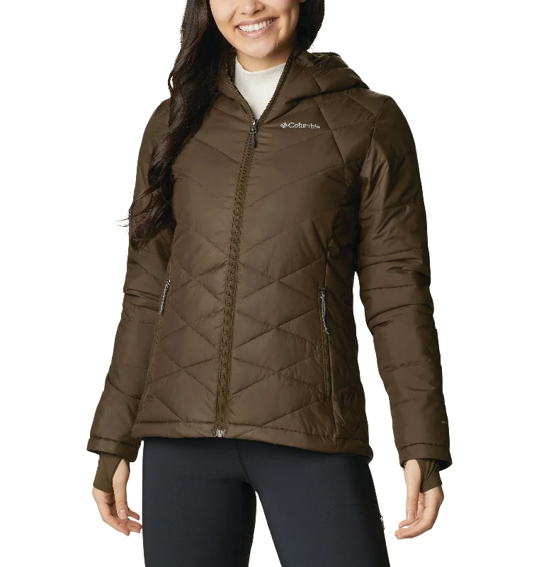 Women's winter coats with fleece - lined hoods​ Women's Columbia Heavenly Short Jacket