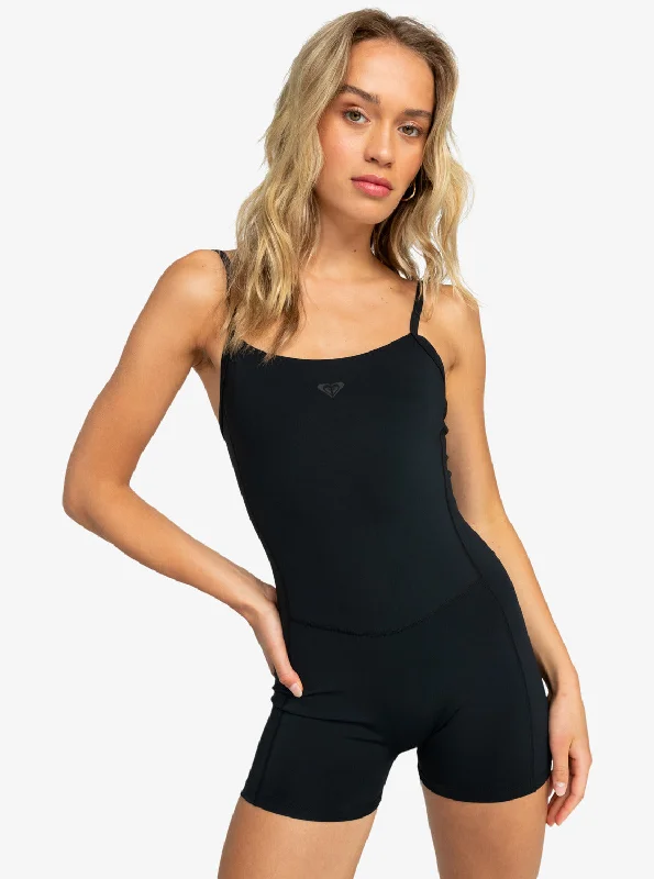 Leather women jumpsuits for a bold and confident appearance Active Collection Technical Training One-Piece - Anthracite Leather women jumpsuits for a bold and confident appearance Active Collection Technical Training One-Piece - Anthracite