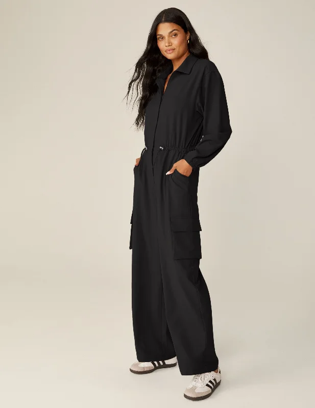 Women jumpsuits with a cinched waist for a defined silhouette City Chic Jumpsuit