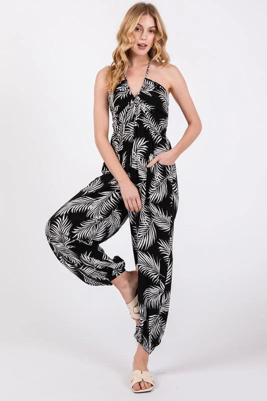 Sequined women jumpsuits for glamorous evening events Palms Jumpsuit
