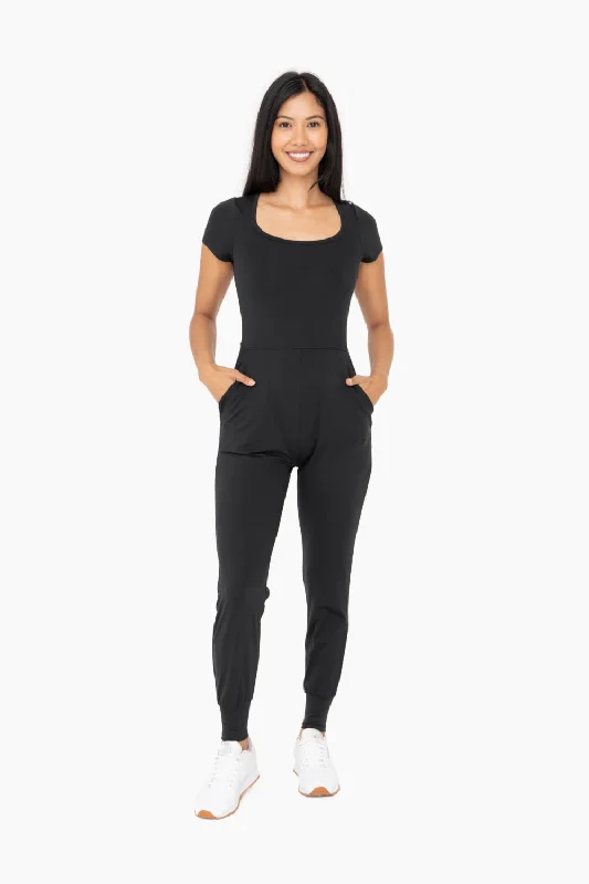 Strapless women jumpsuits for a beachside wedding or resort wear VENICE JOGGER ACTIVE JUMPSUIT Strapless women jumpsuits for a beachside wedding or resort wear VENICE JOGGER ACTIVE JUMPSUIT