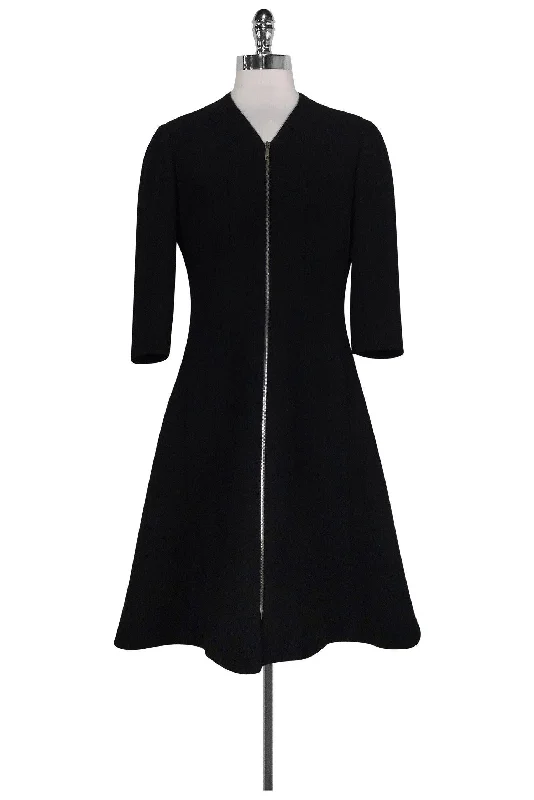 Strapless Women Dress with a Built - in Bra for Comfort and Support Strapless Women Dress with a Built - in Bra for Comfort and Support Lafayette 148 - Black Wool Shift Dress Sz 4