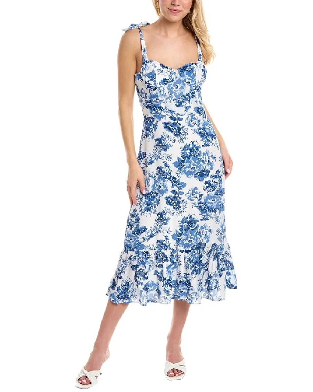 Lace - Embellished Women Dress for an Elegant and Sophisticated Appearance Lace - Embellished Women Dress for an Elegant and Sophisticated Appearance O.P.T. Toile de Jouy Dress