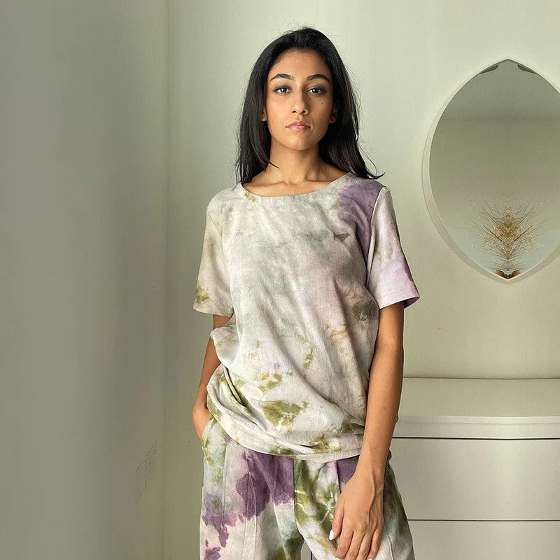 Backless Women Dress for a Sexy and Alluring Look at Evening Events Backless Women Dress for a Sexy and Alluring Look at Evening Events Tencel T-Shirt | Tie-Dye | Purple Backless Women Dress for a Sexy and Alluring Look at Evening Events Backless Women Dress for a Sexy and Alluring Look at Evening Events Tencel T-Shirt | Tie-Dye | Purple