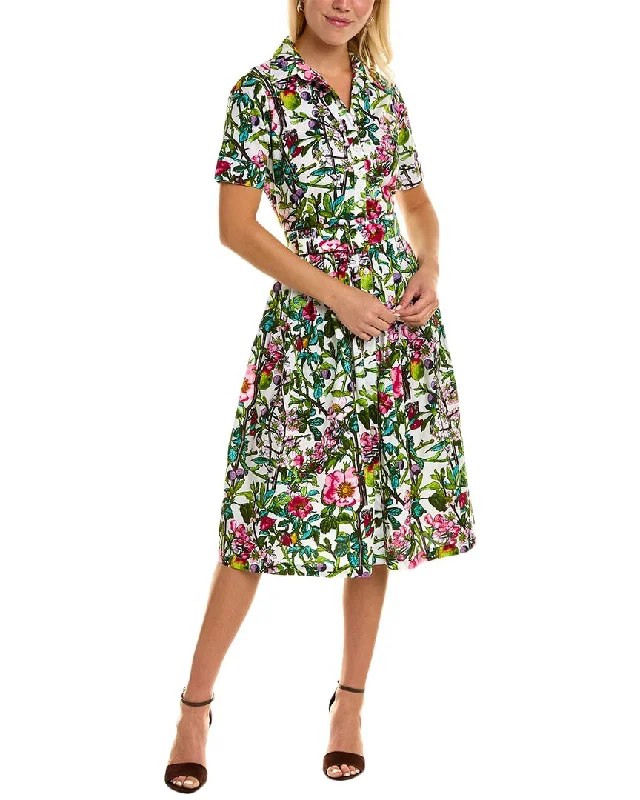 Empire Waist Women Dress to Accentuate the Bust and Conceal the Waist Empire Waist Women Dress to Accentuate the Bust and Conceal the Waist Samantha Sung Sabrina Shirtdress