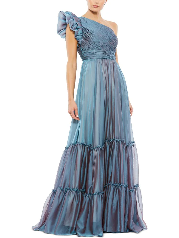 Ball Gown Women Dress with a Full Skirt for a Princess - like Look Ball Gown Women Dress with a Full Skirt for a Princess - like Look Womens Ruffle Maxi Evening Dress
