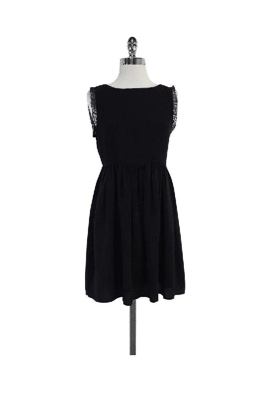 Strapless Women Dress with a Built - in Bra for Comfort and Support Strapless Women Dress with a Built - in Bra for Comfort and Support Wren - Black Silk Sleeveless Dress Sz M