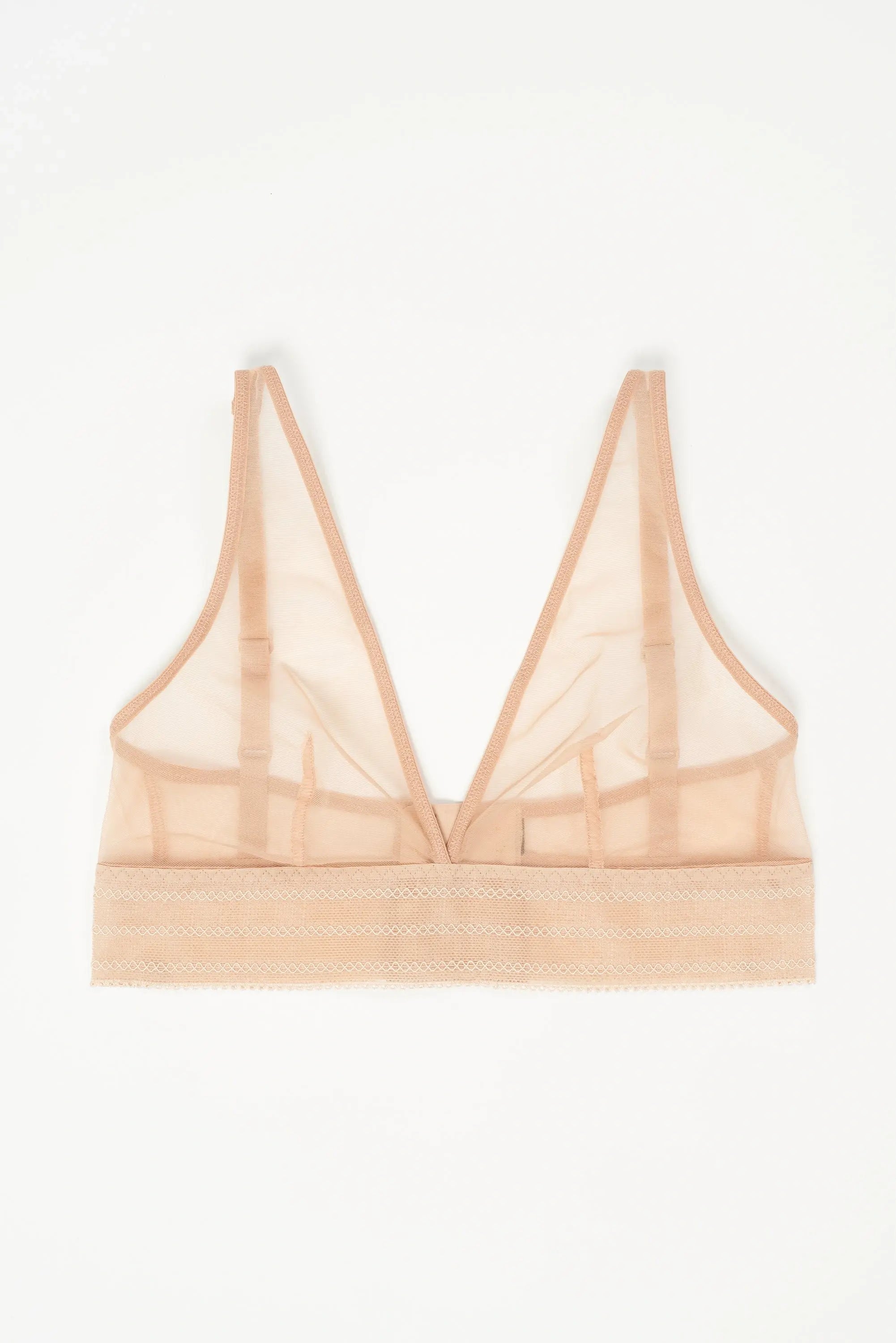 sexy lace push up bras for special occasions Bra with a plus - size wireless option for comfort Else Lingerie Bare Soft Plunge Triangle Sheer Mesh Bralette | Powder sexy lace push up bras for special occasions Bra with a plus - size wireless option for comfort Else Lingerie Bare Soft Plunge Triangle Sheer Mesh Bralette | Powder
