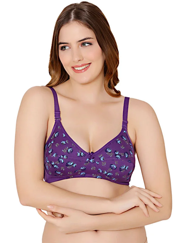 full cup bras for complete coverage Bra with a soft - touch lining for a luxurious experience Bodycare cotton wirefree adjustable straps comfortable non padded bra-1584DPU full cup bras for complete coverage Bra with a soft - touch lining for a luxurious experience Bodycare cotton wirefree adjustable straps comfortable non padded bra-1584DPU