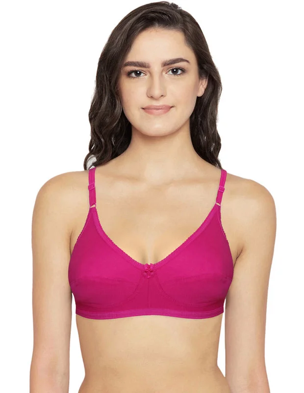 underwire sports bras for extra stability Bra with anti - bacterial properties for a hygienic fit Bodycare Full Coverage,Non Padded Bra-6817-Rani underwire sports bras for extra stability Bra with anti - bacterial properties for a hygienic fit Bodycare Full Coverage,Non Padded Bra-6817-Rani