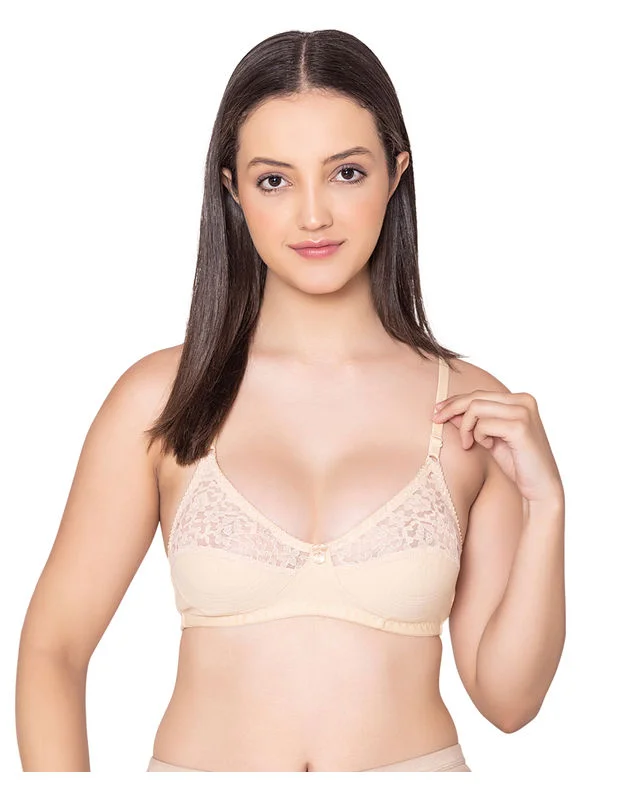 moisture wicking convertible bras Bra with a low - cut cup for a more revealing style Bodycare polycotton wirefree adjustable straps designer net cup non padded bra-1535S moisture wicking convertible bras Bra with a low - cut cup for a more revealing style Bodycare polycotton wirefree adjustable straps designer net cup non padded bra-1535S
