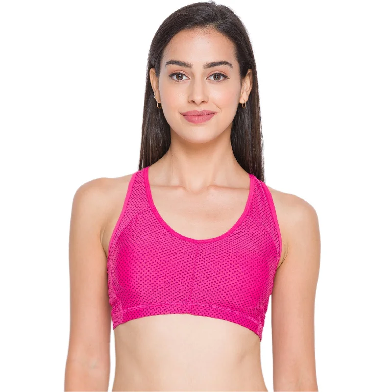 sleep bras for all night comfort Bra with a plus - size adjustable strap for added comfort Lightly Padded Non Wired Full Coverage Sports Bra Printed pink sleep bras for all night comfort Bra with a plus - size adjustable strap for added comfort Lightly Padded Non Wired Full Coverage Sports Bra Printed pink
