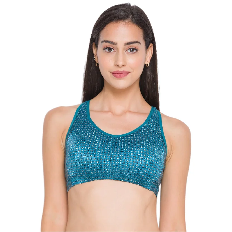 full cup padded bras for enhanced shape Bra with a gel - filled cup for extra comfort and support Lightly Padded Non Wired Full Coverage Sports Bra Printed teal full cup padded bras for enhanced shape Bra with a gel - filled cup for extra comfort and support Lightly Padded Non Wired Full Coverage Sports Bra Printed teal