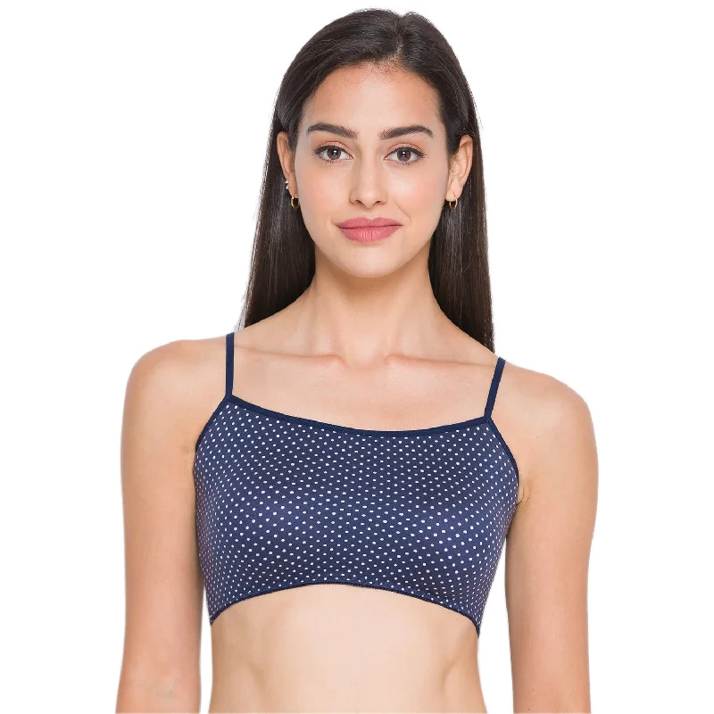 seamless wireless bras for everyday comfort Bra with a detachable strap for easy washing Non Padded Non Wired Full Coverage Teenager Bra Darknavyblueprinted seamless wireless bras for everyday comfort Bra with a detachable strap for easy washing Non Padded Non Wired Full Coverage Teenager Bra Darknavyblueprinted