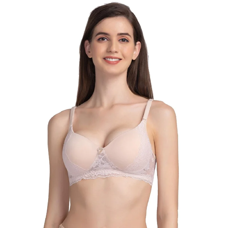 full cup bras for complete coverage Polyester bras with moisture - wicking properties​ Padded Full coverage Bra Skin