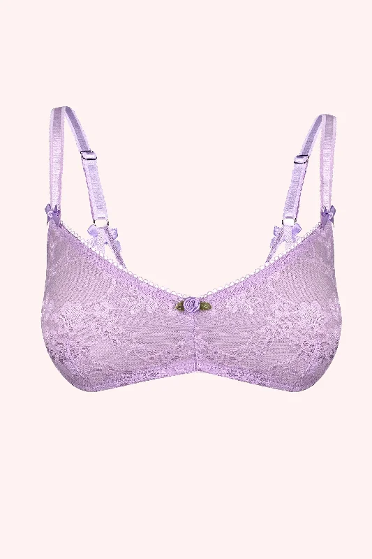 padded wireless bras for light support Seamless bras for a smooth and invisible look under clothes Chouchou Intimates Kayla Bralette | Lavender padded wireless bras for light support Seamless bras for a smooth and invisible look under clothes Chouchou Intimates Kayla Bralette | Lavender