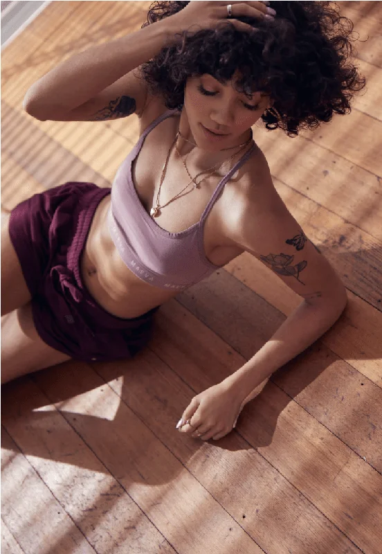 padded wireless bras for light support Bra with a contoured cup for a natural - looking shape MAEVA Contour Super Soft Bralette | Amethyst padded wireless bras for light support Bra with a contoured cup for a natural - looking shape MAEVA Contour Super Soft Bralette | Amethyst