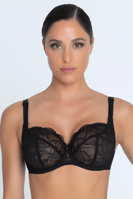 nursing bras for new mothers Strapless bras for wearing with strapless tops and dresses Feerie Couture 3/4 Cup Balconette Bra (E Cups) nursing bras for new mothers Strapless bras for wearing with strapless tops and dresses Feerie Couture 3/4 Cup Balconette Bra (E Cups)
