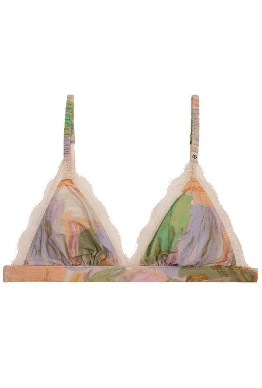 sleep bras with adjustable straps Nylon bras offering durability and stretch Love Stories Filippa Bralette | Abstract sleep bras with adjustable straps Nylon bras offering durability and stretch Love Stories Filippa Bralette | Abstract