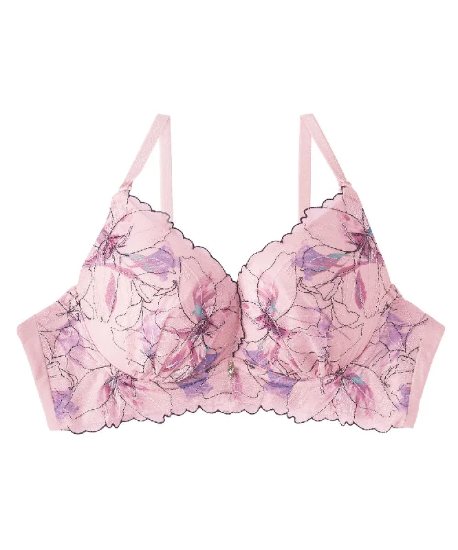 balconette bras for a sexy neckline Bra with a seamless memory foam cup for a smooth silhouette "Aimerfeel RAKU BRA(R)" Glass flower Comfort Push Up Bra balconette bras for a sexy neckline Bra with a seamless memory foam cup for a smooth silhouette "Aimerfeel RAKU BRA(R)" Glass flower Comfort Push Up Bra