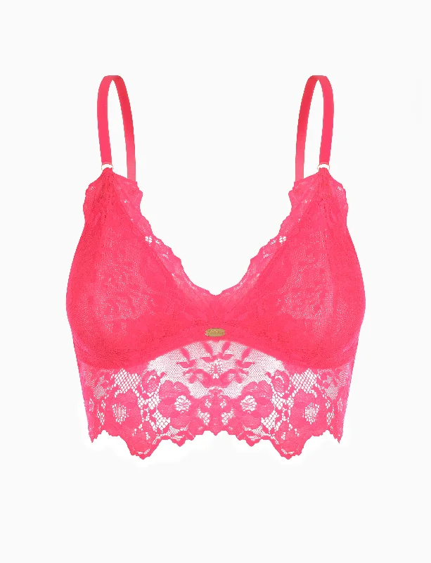 balconette bras for a sexy neckline Bra with a plus - size front - closure for easy access Indie Bra | Watermelon balconette bras for a sexy neckline Bra with a plus - size front - closure for easy access Indie Bra | Watermelon