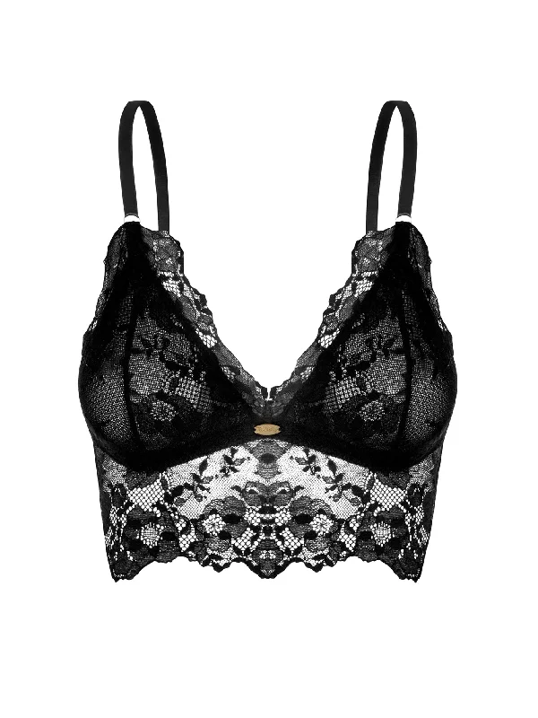 strapless bras for backless dresses Bra with a lace - trim for an elegant and delicate touch Indie Bra | Ebony strapless bras for backless dresses Bra with a lace - trim for an elegant and delicate touch Indie Bra | Ebony