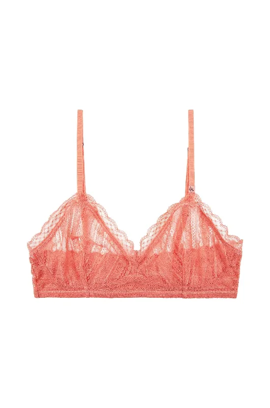 underwire sports bras for extra stability Bra with a plus - size adjustable strap for added comfort Love Stories Janis Bralette | Orange underwire sports bras for extra stability Bra with a plus - size adjustable strap for added comfort Love Stories Janis Bralette | Orange