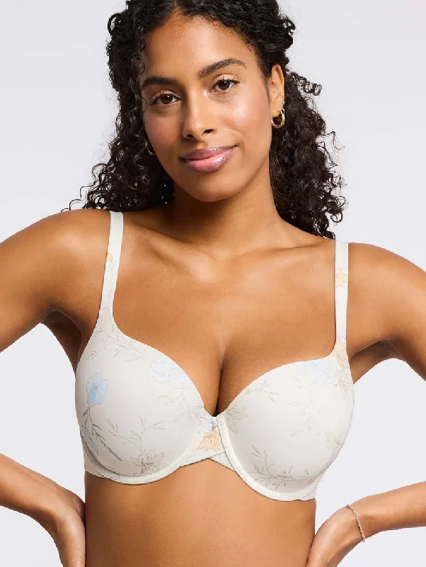 padded wireless bras for light support Bra with a cotton - lined cup for a natural and soft feel Montelle Pure T-Shirt Bra padded wireless bras for light support Bra with a cotton - lined cup for a natural and soft feel Montelle Pure T-Shirt Bra