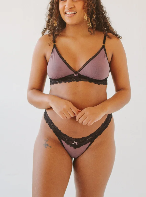 sleep bras for all night comfort Bra with a balconette style for a flirty neckline Lia and Thong Set | Moonlight sleep bras for all night comfort Bra with a balconette style for a flirty neckline Lia and Thong Set | Moonlight