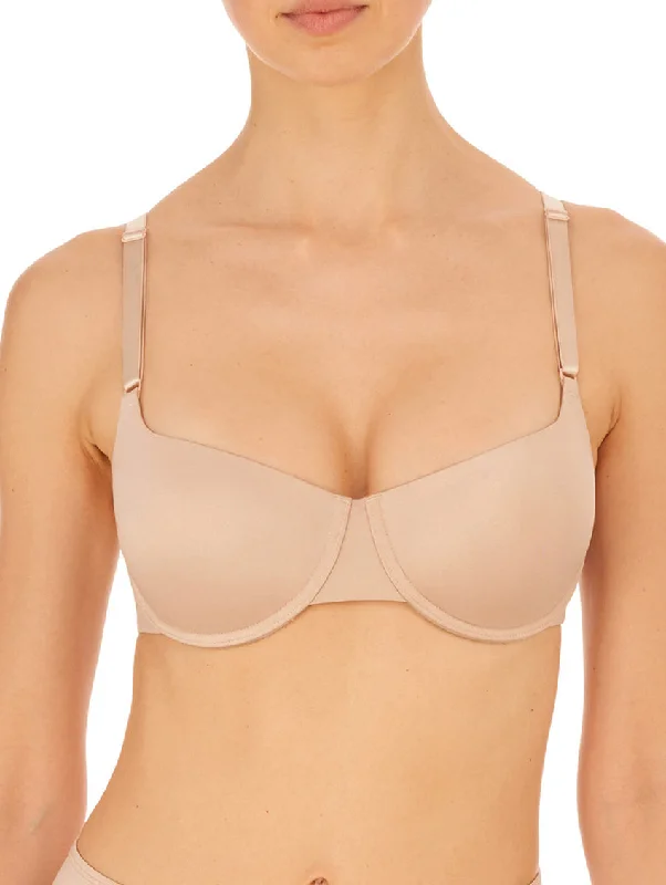 padded bras for added volume Bra with a satin finish for a luxurious look Natori Liquid Convertible Balconette Push-Up Bra padded bras for added volume Bra with a satin finish for a luxurious look Natori Liquid Convertible Balconette Push-Up Bra