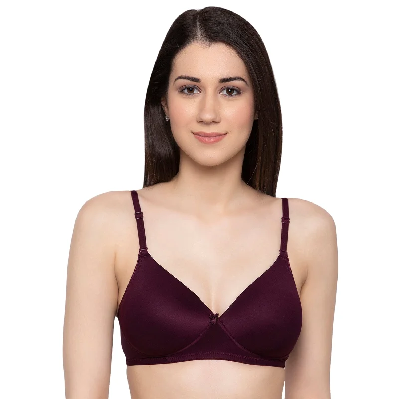 balconette bras for a sexy neckline Strapless bras for wearing with strapless tops and dresses Lightly Padded Non Wired Bra Plum balconette bras for a sexy neckline Strapless bras for wearing with strapless tops and dresses Lightly Padded Non Wired Bra Plum