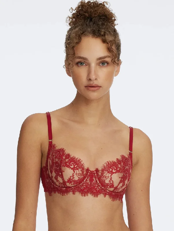 moisture wicking convertible bras Push - up bras to add cleavage and lift Skarlett Blue Entice Lace Balconette Bra moisture wicking convertible bras Push - up bras to add cleavage and lift Skarlett Blue Entice Lace Balconette Bra