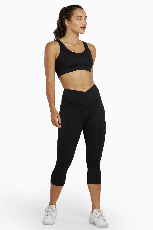 padded bras for added volume Bra with a satin finish for a luxurious look Cropped Leggings with Crossover Waistband Black padded bras for added volume Bra with a satin finish for a luxurious look Cropped Leggings with Crossover Waistband Black