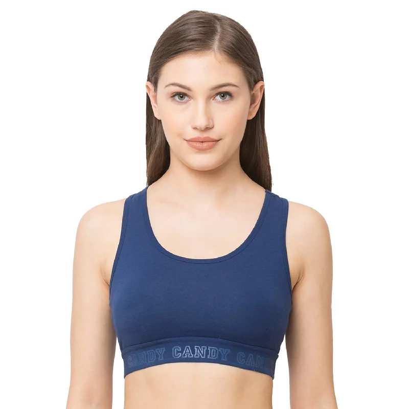plus size bras with good support Bralettes for a trendy and comfortable alternative Padded Wirefree Sports Bra Navy Blue plus size bras with good support Bralettes for a trendy and comfortable alternative Padded Wirefree Sports Bra Navy Blue