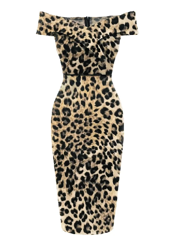 Ball Gown Women Dress with a Full Skirt for a Princess - like Look Ball Gown Women Dress with a Full Skirt for a Princess - like Look 1960s Off-shoulder Leopard Pencil Dress Ball Gown Women Dress with a Full Skirt for a Princess - like Look Ball Gown Women Dress with a Full Skirt for a Princess - like Look 1960s Off-shoulder Leopard Pencil Dress