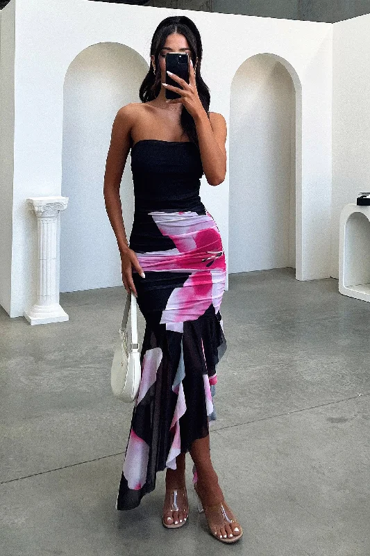 Lace - Embellished Women Dress for an Elegant and Sophisticated Appearance Lace - Embellished Women Dress for an Elegant and Sophisticated Appearance Alrita Midi Dress - Black Lace - Embellished Women Dress for an Elegant and Sophisticated Appearance Lace - Embellished Women Dress for an Elegant and Sophisticated Appearance Alrita Midi Dress - Black