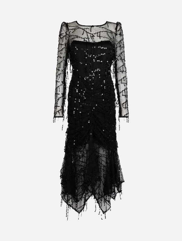 Maxi Women Dress with Floral Print for a Bohemian Vibe Maxi Women Dress with Floral Print for a Bohemian Vibe Bianca Sequin Fringe Dress in Black Maxi Women Dress with Floral Print for a Bohemian Vibe Maxi Women Dress with Floral Print for a Bohemian Vibe Bianca Sequin Fringe Dress in Black