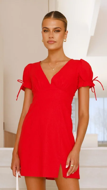 Mermaid - Style Women Dress with a Fitted Silhouette for Special Occasions Mermaid - Style Women Dress with a Fitted Silhouette for Special Occasions Breigh Mini Dress - Cherry Red Mermaid - Style Women Dress with a Fitted Silhouette for Special Occasions Mermaid - Style Women Dress with a Fitted Silhouette for Special Occasions Breigh Mini Dress - Cherry Red
