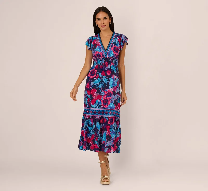 Ruffled Women Dress with Multiple Layers for a Playful and Girly Style Ruffled Women Dress with Multiple Layers for a Playful and Girly Style Bright Floral Print Midi Dress With Flutter Sleeves In Navy Pink Multi Ruffled Women Dress with Multiple Layers for a Playful and Girly Style Ruffled Women Dress with Multiple Layers for a Playful and Girly Style Bright Floral Print Midi Dress With Flutter Sleeves In Navy Pink Multi