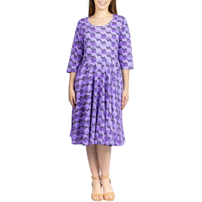 Off - the - Shoulder Women Dress for a Romantic and Feminine Look Off - the - Shoulder Women Dress for a Romantic and Feminine Look Cats Tessellation 3/4th Sleeves Twirl Dress Off - the - Shoulder Women Dress for a Romantic and Feminine Look Off - the - Shoulder Women Dress for a Romantic and Feminine Look Cats Tessellation 3/4th Sleeves Twirl Dress