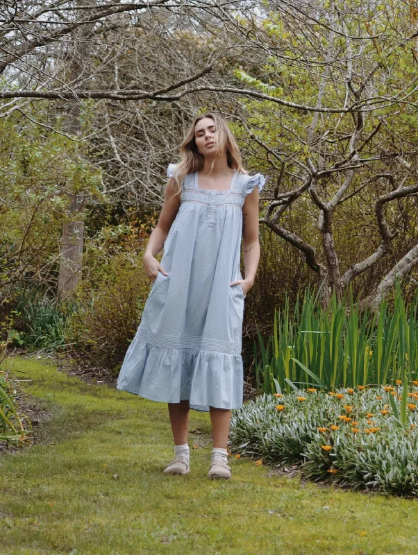 Pleated Women Dress with a Timeless and Elegant Texture Pleated Women Dress with a Timeless and Elegant Texture 100% RECYCLED COTTON - ALICE DRESS - PASTEL BLUE Pleated Women Dress with a Timeless and Elegant Texture Pleated Women Dress with a Timeless and Elegant Texture 100% RECYCLED COTTON - ALICE DRESS - PASTEL BLUE