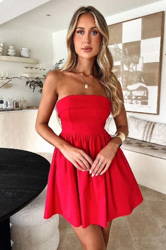 Ruffled Women Dress with Multiple Layers for a Playful and Girly Style Ruffled Women Dress with Multiple Layers for a Playful and Girly Style Cornell Mini Dress - Red Ruffled Women Dress with Multiple Layers for a Playful and Girly Style Ruffled Women Dress with Multiple Layers for a Playful and Girly Style Cornell Mini Dress - Red