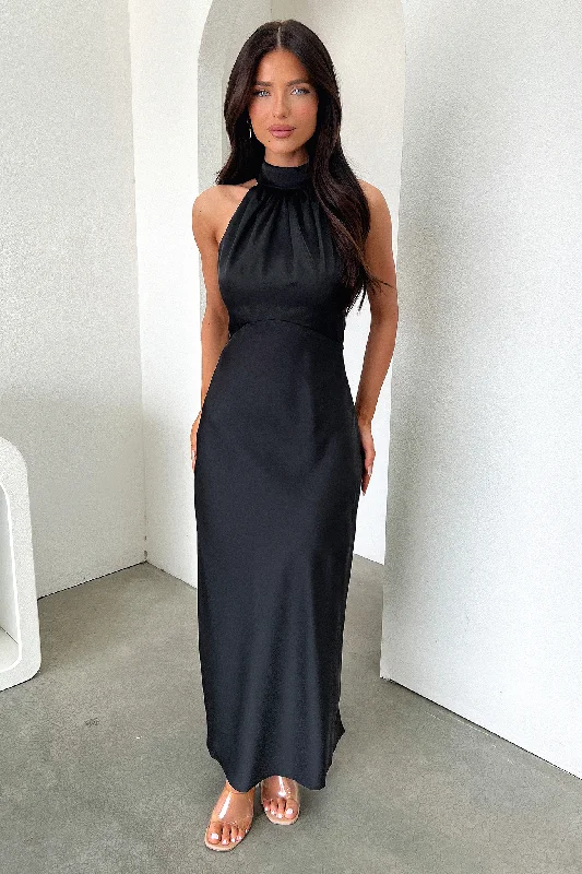 Little Black Women Dress with Sequins for a Glamorous Night Out Little Black Women Dress with Sequins for a Glamorous Night Out Daphne Dress - Black