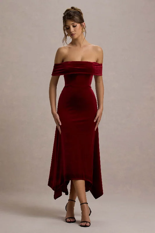 Ball Gown Women Dress with a Full Skirt for a Princess - like Look Ball Gown Women Dress with a Full Skirt for a Princess - like Look Halia | Berry Velvet Bardot Maxi Dress Ball Gown Women Dress with a Full Skirt for a Princess - like Look Ball Gown Women Dress with a Full Skirt for a Princess - like Look Halia | Berry Velvet Bardot Maxi Dress