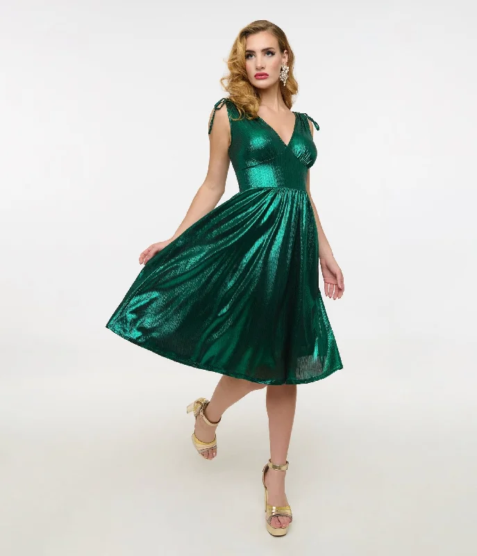 Pleated Women Dress with a Timeless and Elegant Texture Pleated Women Dress with a Timeless and Elegant Texture Hell Bunny 1970s Green Metallic Gigi Midi Dress Pleated Women Dress with a Timeless and Elegant Texture Pleated Women Dress with a Timeless and Elegant Texture Hell Bunny 1970s Green Metallic Gigi Midi Dress