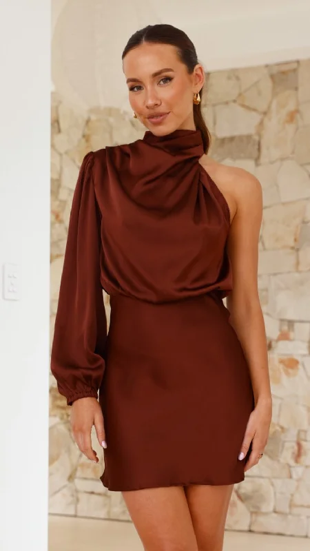 Sleeveless Women Dress in Bright Colors for Summer Parties Sleeveless Women Dress in Bright Colors for Summer Parties Lissy Mini Dress - Chocolate Sleeveless Women Dress in Bright Colors for Summer Parties Sleeveless Women Dress in Bright Colors for Summer Parties Lissy Mini Dress - Chocolate