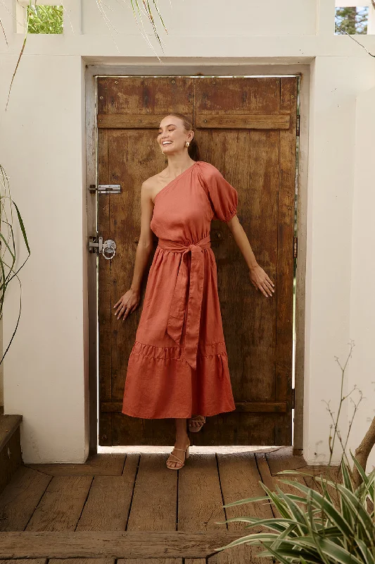 Printed Abstract Women Dress for a Modern and Artistic Appeal Printed Abstract Women Dress for a Modern and Artistic Appeal Lou Lou One Shoulder Linen Dress in Desert Rose Printed Abstract Women Dress for a Modern and Artistic Appeal Printed Abstract Women Dress for a Modern and Artistic Appeal Lou Lou One Shoulder Linen Dress in Desert Rose