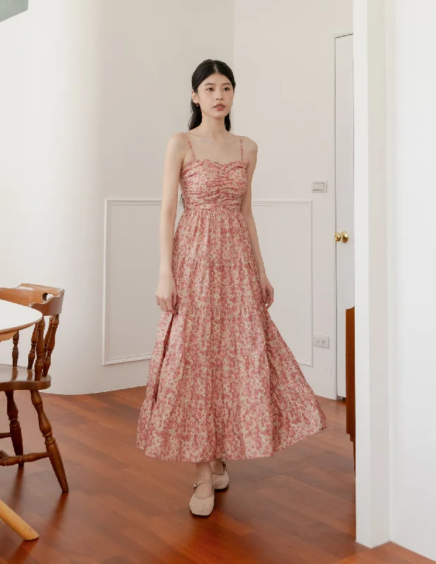 Sleeveless Women Dress in Bright Colors for Summer Parties Sleeveless Women Dress in Bright Colors for Summer Parties Lyndsey Padded Maxi Dress in Vintage Floral Sleeveless Women Dress in Bright Colors for Summer Parties Sleeveless Women Dress in Bright Colors for Summer Parties Lyndsey Padded Maxi Dress in Vintage Floral
