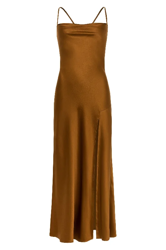 Lace - Embellished Women Dress for an Elegant and Sophisticated Appearance Lace - Embellished Women Dress for an Elegant and Sophisticated Appearance Natalia Bronze Maxi Dress Lace - Embellished Women Dress for an Elegant and Sophisticated Appearance Lace - Embellished Women Dress for an Elegant and Sophisticated Appearance Natalia Bronze Maxi Dress
