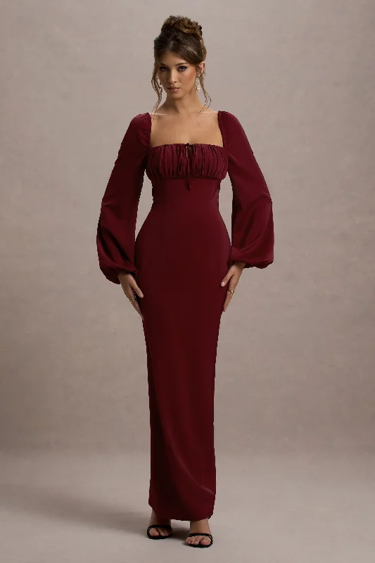 Shift Women Dress with a Simple and Classic Design for Everyday Wear Shift Women Dress with a Simple and Classic Design for Everyday Wear Nika | Berry Satin Square-Neck Balloon-Sleeve Maxi Dress Shift Women Dress with a Simple and Classic Design for Everyday Wear Shift Women Dress with a Simple and Classic Design for Everyday Wear Nika | Berry Satin Square-Neck Balloon-Sleeve Maxi Dress